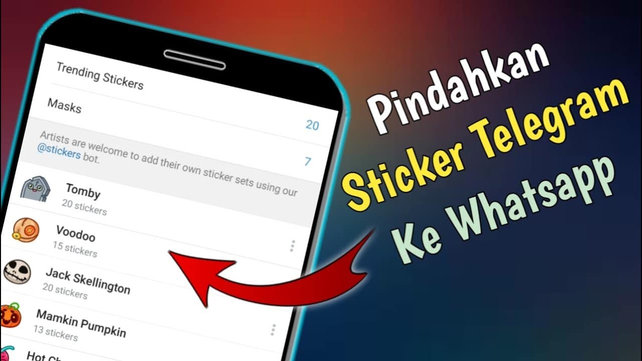 Cara Memindahkan Stiker Telegram Ke WhatsApp Tanpa Ribet